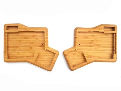 Infinity ErgoDox Standard Bamboo Case with oil finish