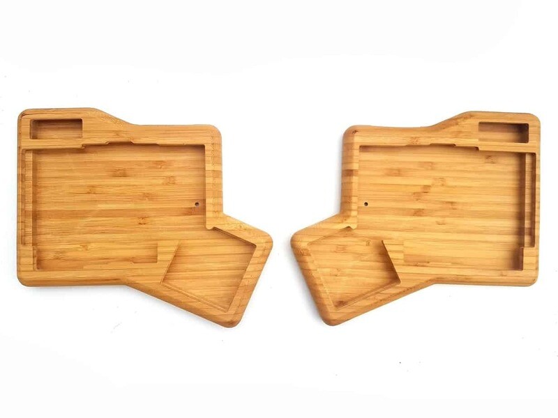 Infinity ErgoDox Standard Bamboo Case with oil finish