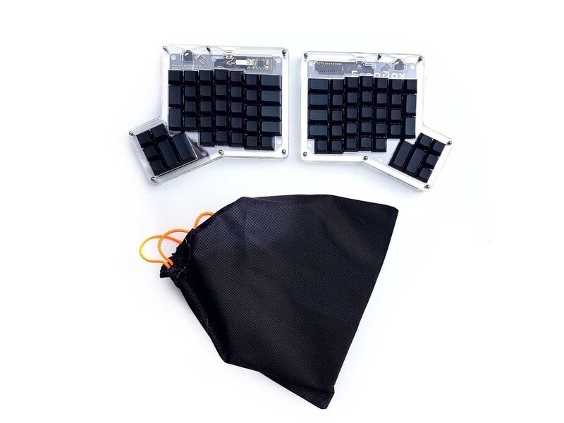 (One Hand) ErgoDox Standard Acrylic Case - Colorless