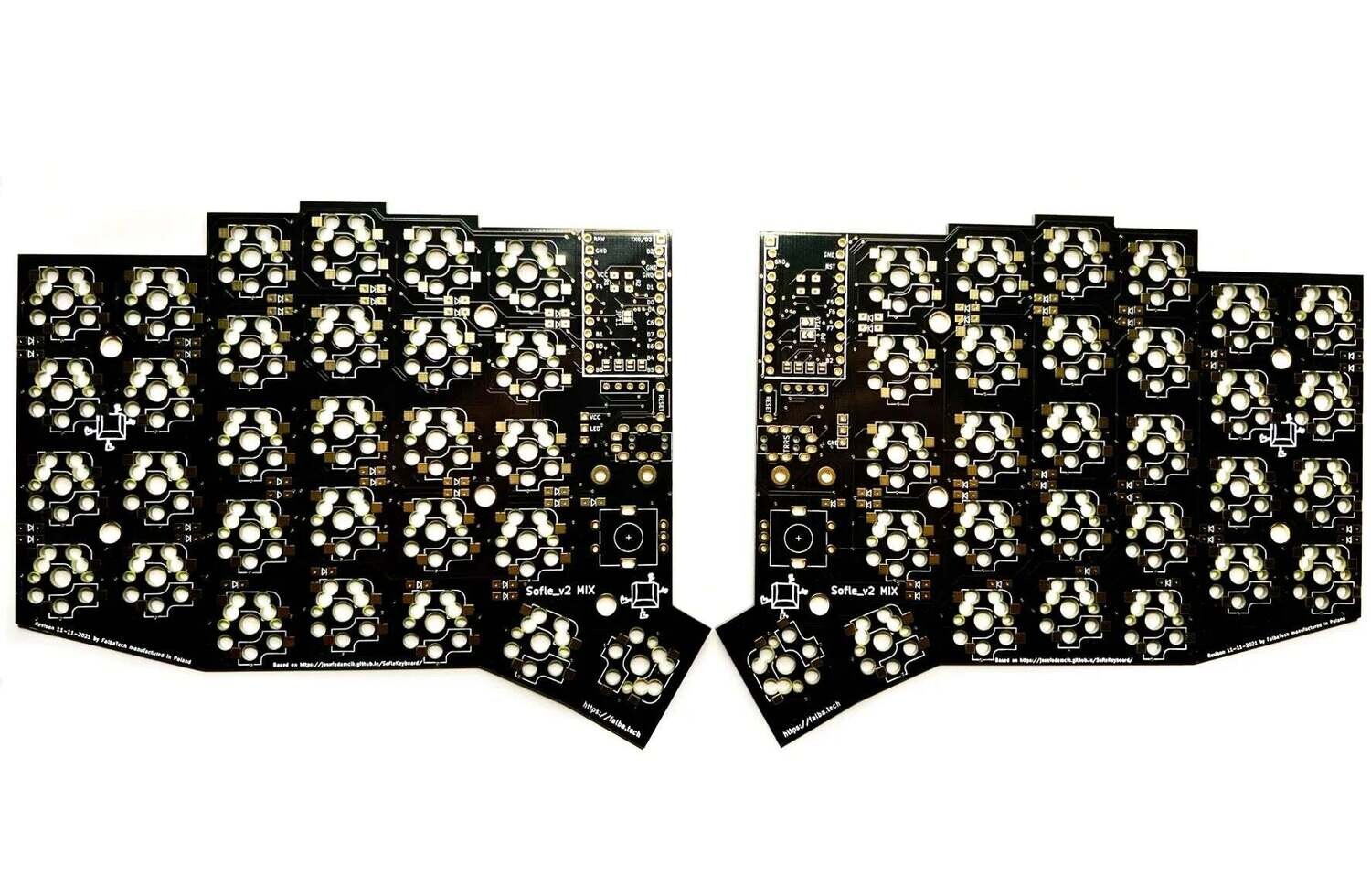 Sofle PCB Electrical Boards (Set of 2)
