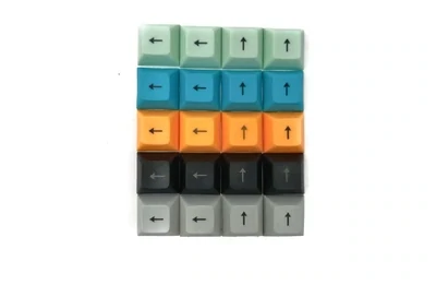 DSA Colorful ARROW KeyCaps PBT