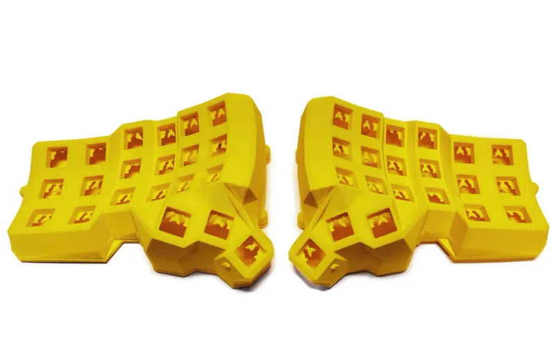 Manuform Dactyl Case – Versions Tailored to Key Counts