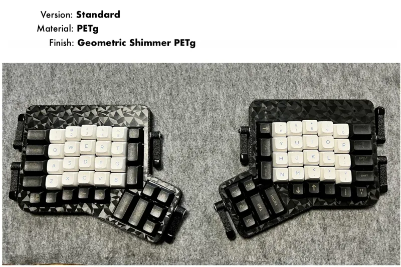 ErgoDox FT 3D-Printed Case