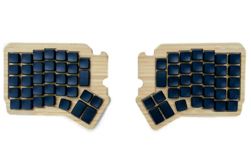 Black MBK Low profile chocolate Keycaps Pack for Redox FT