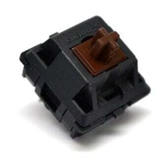 ErgoDox Key Switch Pack Cherry MX Brown (Plate Mount)