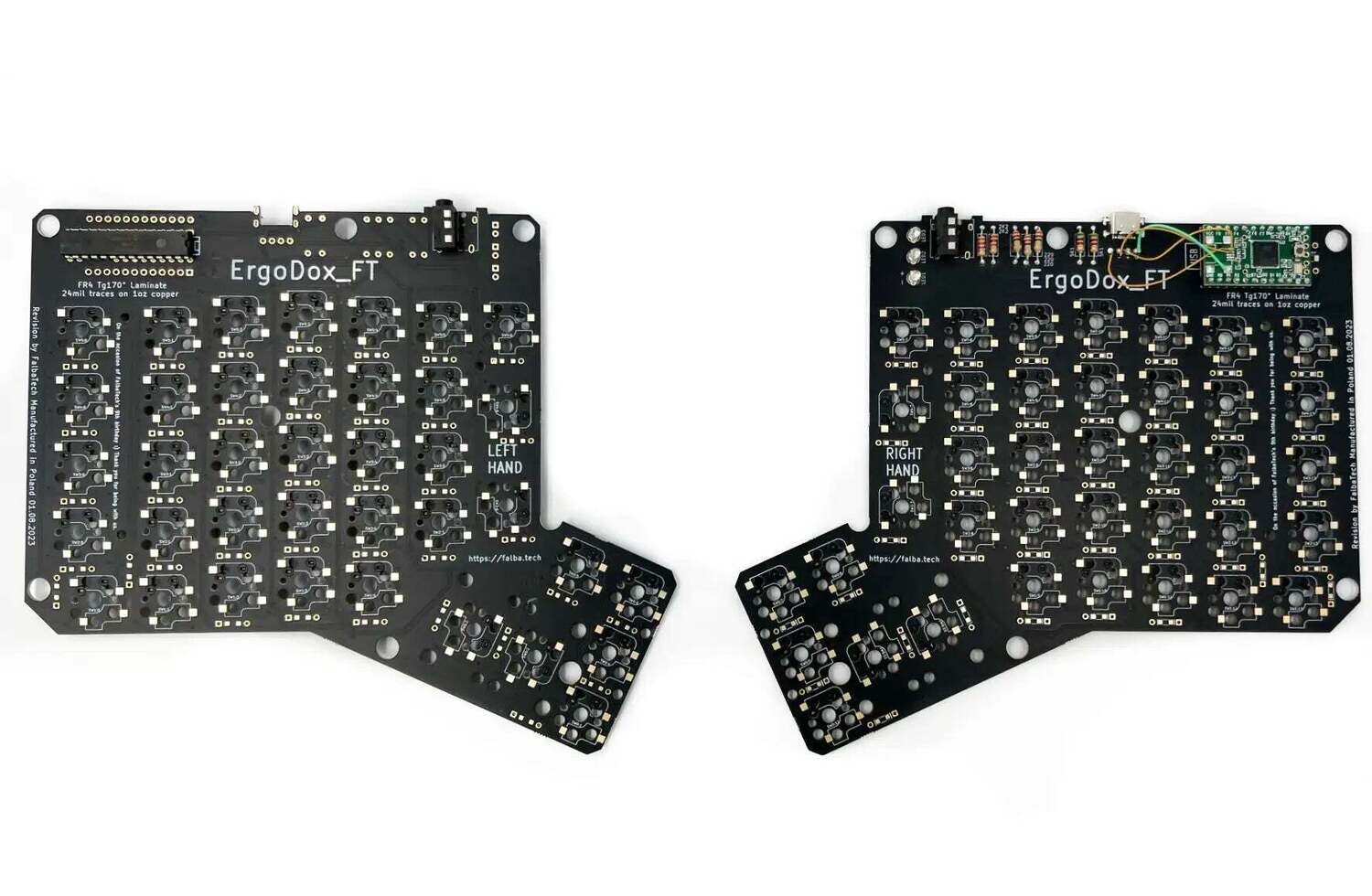 Pre-soldered ErgoDox FT