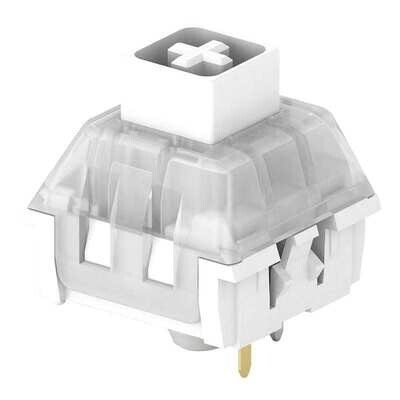 REDOX Key Switch Pack Kailh White Box Clicky (Plate Mount) (one hand)