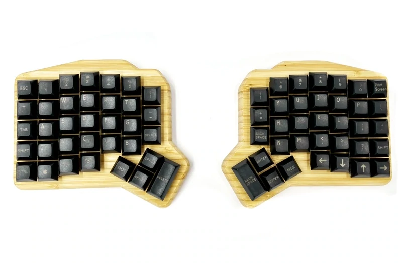 ErgoDash Wireless: Fully Assembled Custom Mechanical Keyboard