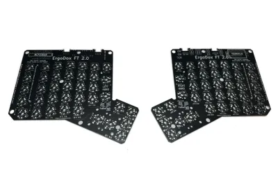 ErgoDox FT PCB Electrical Boards (gaming one hand)