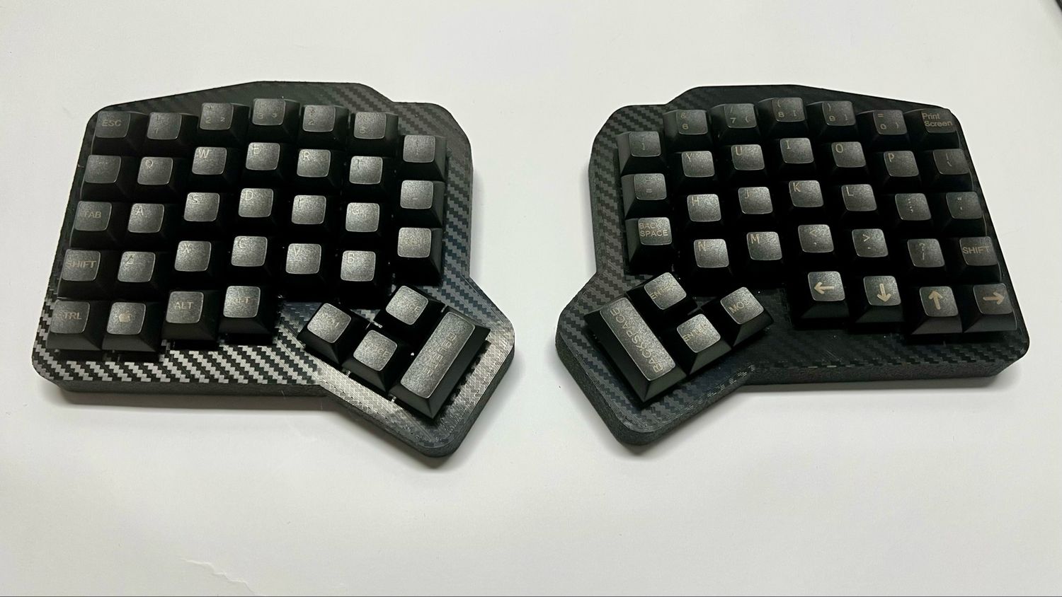 ErgoDash 3D-Printed Case