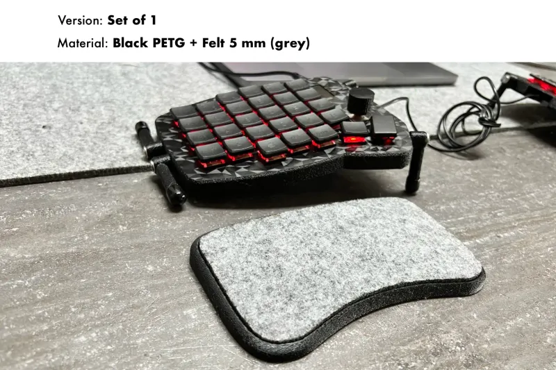 MODREST™ ergonomic modular wrist rest for keyboard