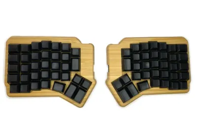 ReDOX FT: 70 Key Split Ergonomic Mechanical Keyboard, Wired or Wireless