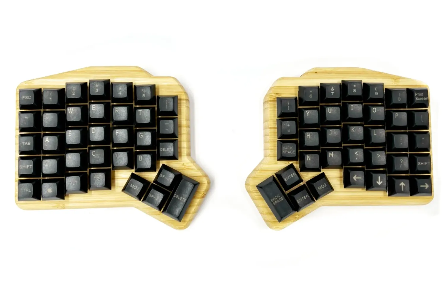 ErgoDash FT Solo: 35 Key One-Handed Ergonomic Keyboard / Gamepad / Numpad