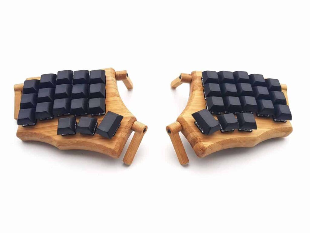 MiniDox FT: 36 Key Split Ergonomic Keyboard, Wired or Wireless