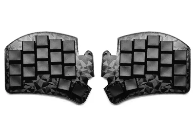 Zyra Ferris FT Low Profile: DIY Kit, Split Ergonomic Mechanical Keyboard