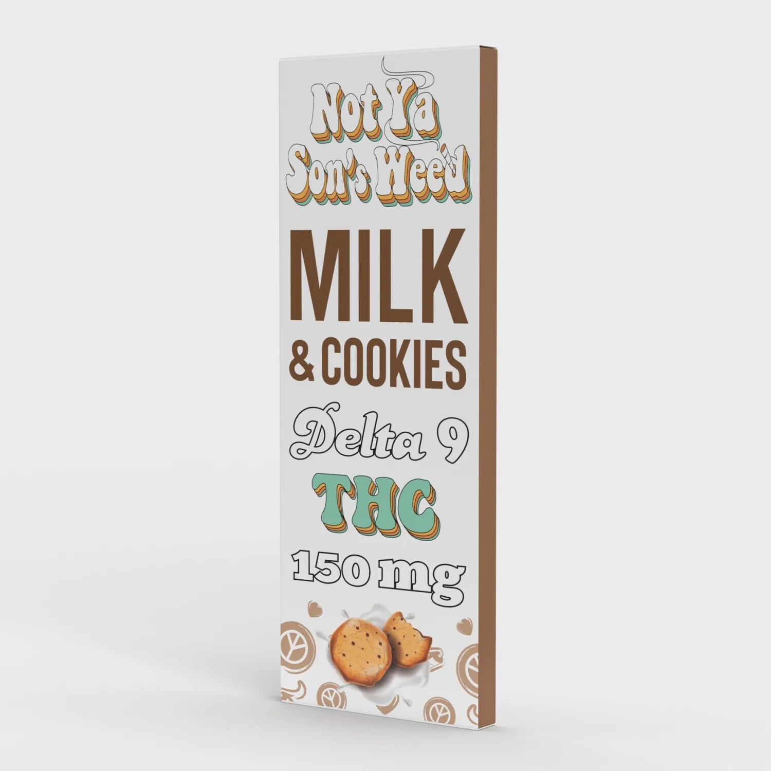 NYSW Delta 9 Milk & Cookies Candy Bar - 150mg