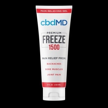 cbdMD Freeze | 1500mg Lotion Squeeze Tube - 4oz