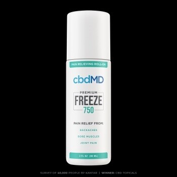 cbdMD Freeze | 750mg Roll On - 3oz