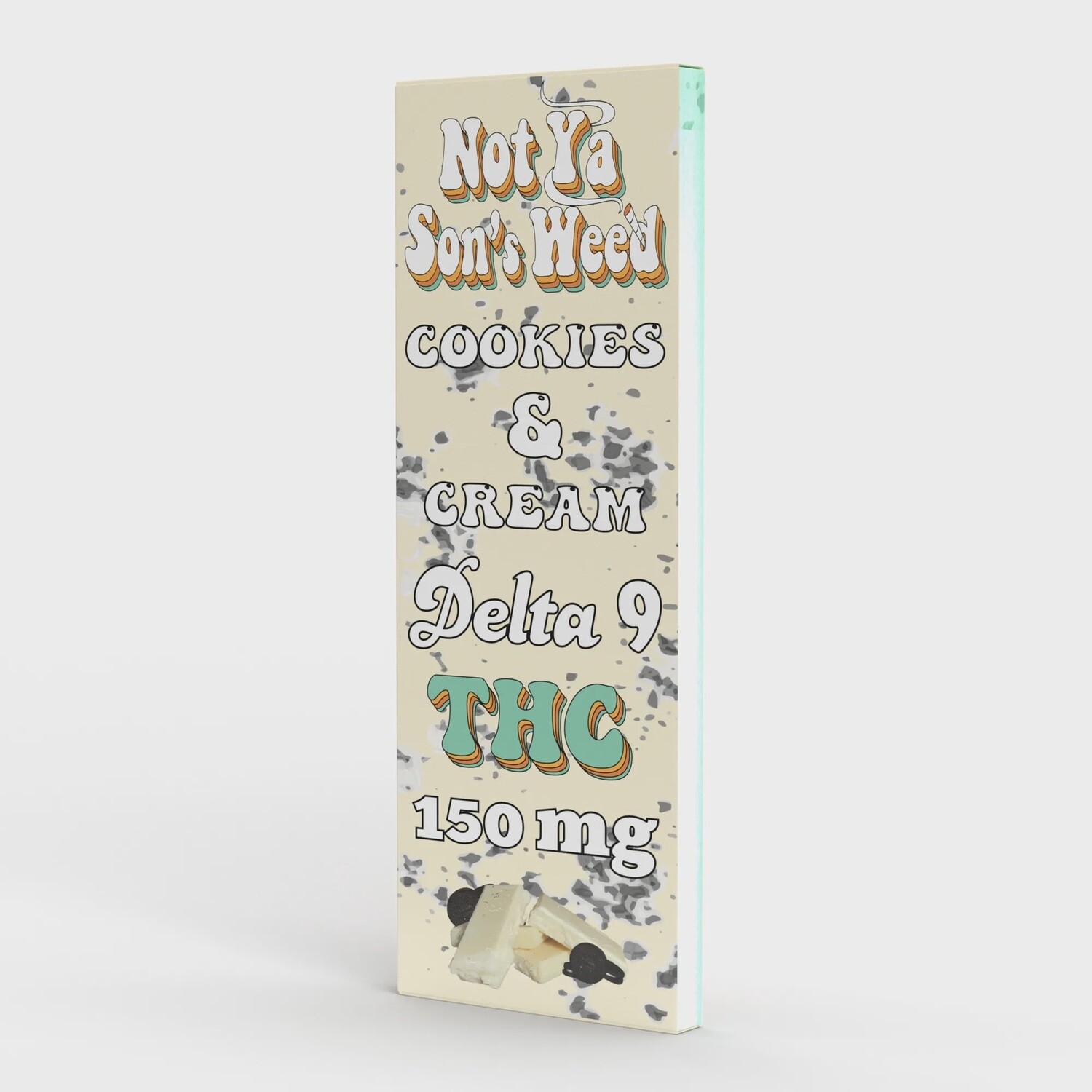 NYSW Delta 9 Cookies &amp; Cream Candy Bar - 150mg