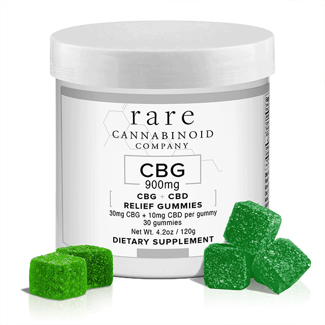 Rare Cannabinoid | 900mg CBG Gummies - 30ct