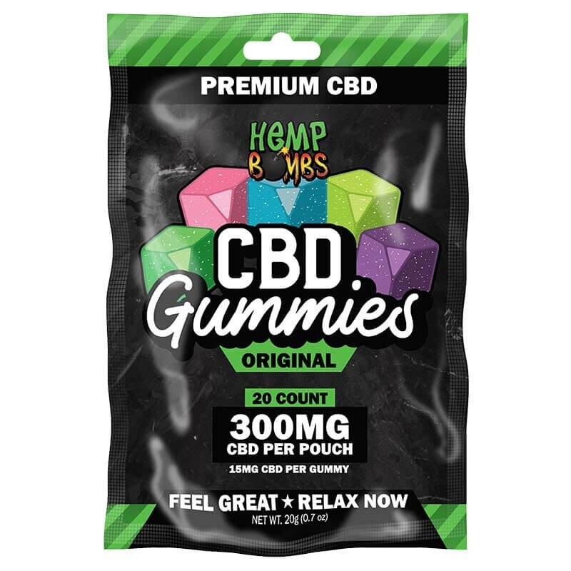 Hemp Bombs CBD Gummies 20ct - 300mg