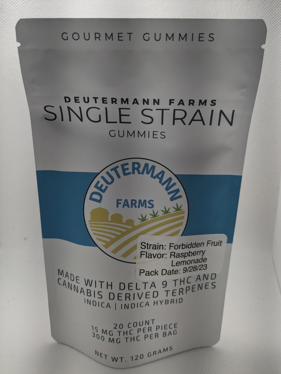 Deutermann Farms Delta 9 Single Strain Gummies - 15mg