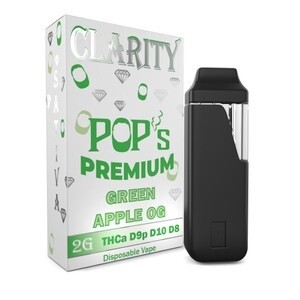 Pop's Premium Clarity: THCA Disposable - 2g