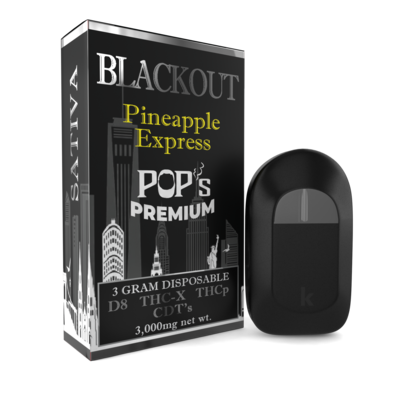 Pop's Premium Pineapple Express Blackout Disposable - 3g