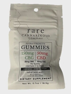 Rare Cannabinoid | 200mg CBG Gummies - 5ct