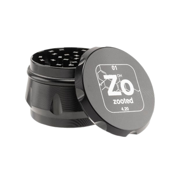 Zooted Premium 4 Piece Grinder 63mm
