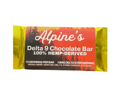 Alpine's Delta 9 Chocolate Bar [150 mg]