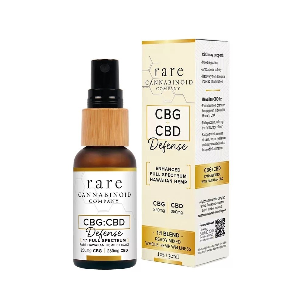 Rare Cannabinoid | CBG:CBD Defense Tincture