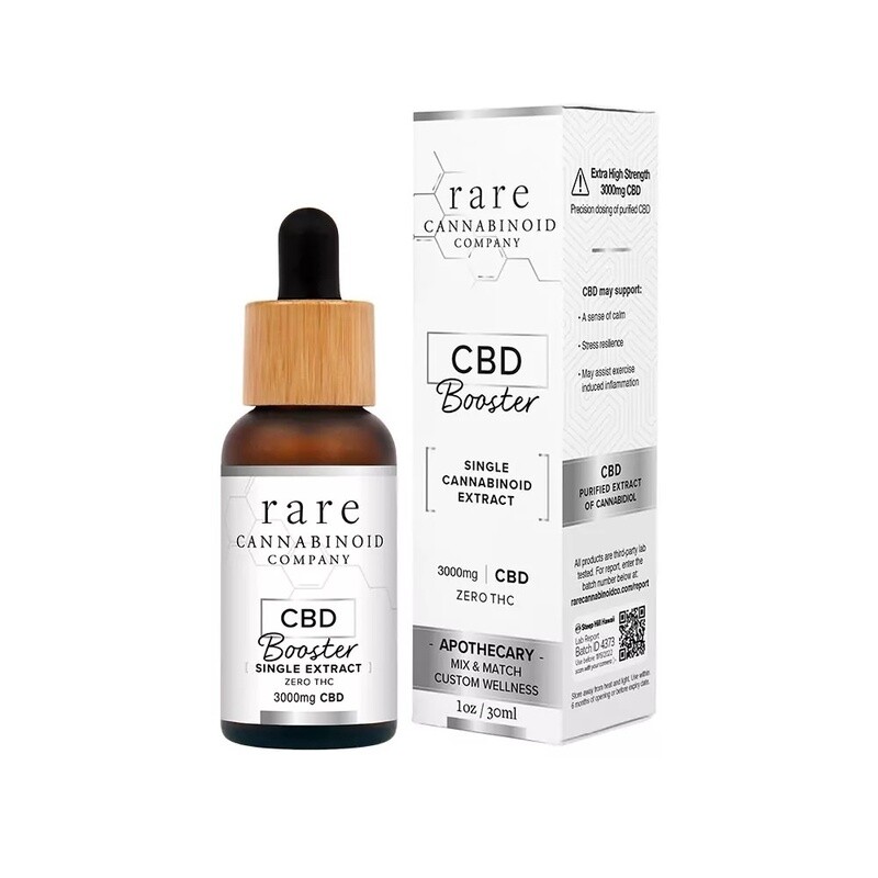 Rare Cannabinoid CBD Booster Tincture (3000mg)