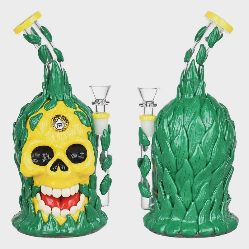 Pulsar Skull Pineapple Bong