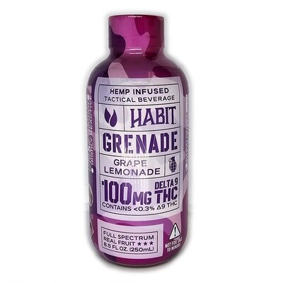 Habit Delta-9 Grenade - 100mg Juice Drink