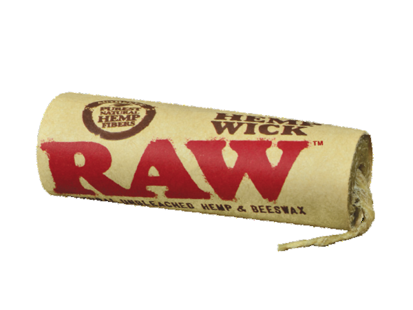 Raw Hemp Wicks - 20ft/6m Roll