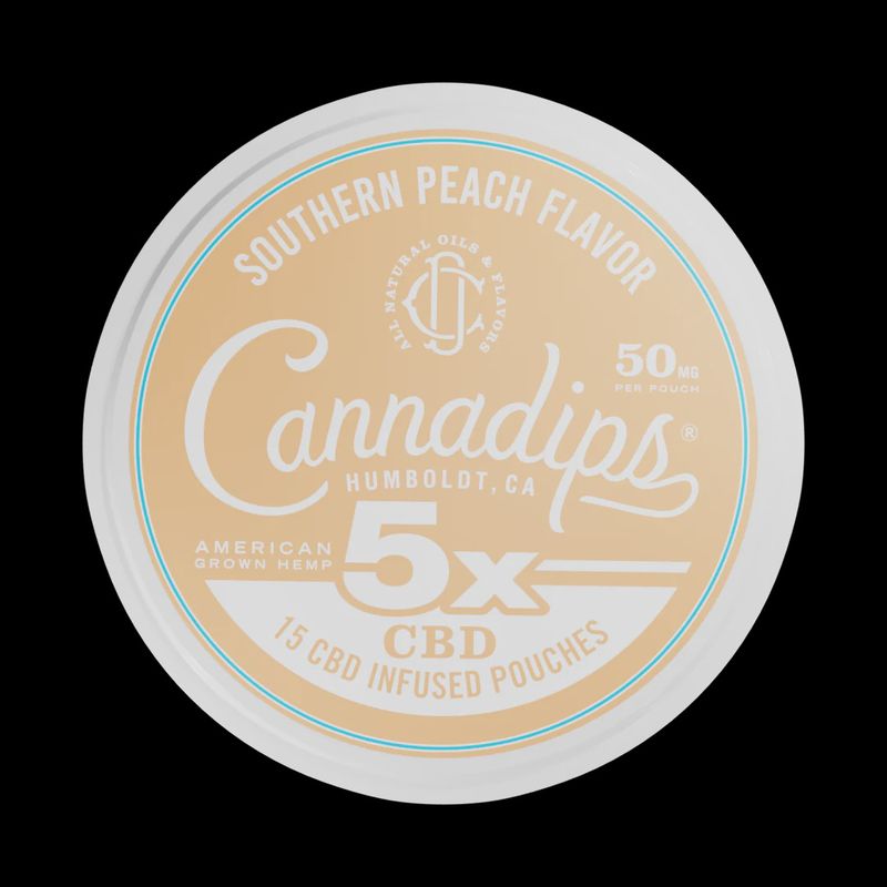 Cannadips 5X CBD Pouches