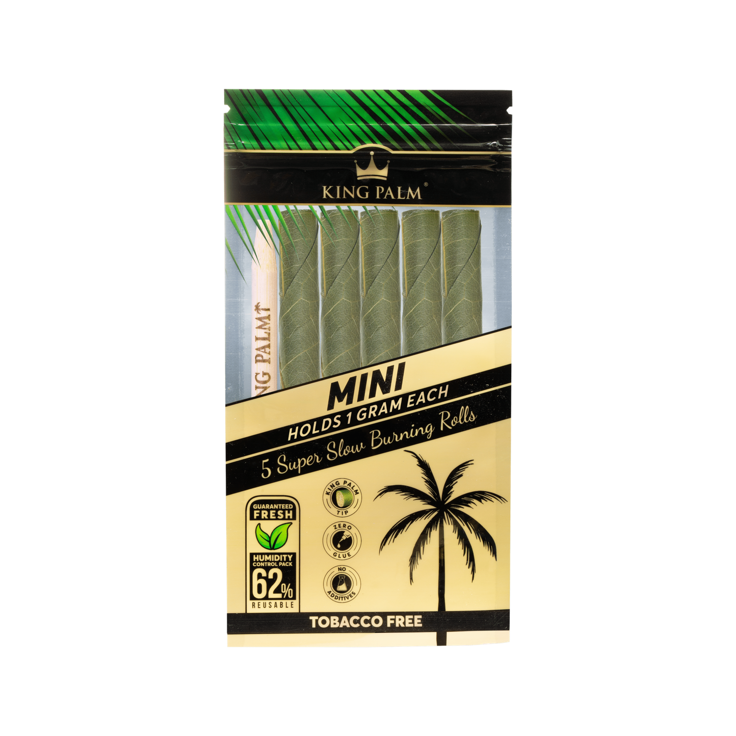 King Palm 5 Mini Rolls, Flavor: Standard
