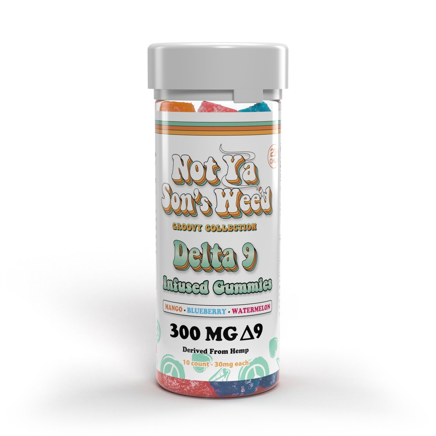 NYSW 300mg Delta-9 Gummies [6ct]