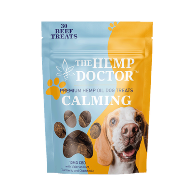 The Hemp Doctor| Calming CBD Dog Treats, Beef-Flavored
