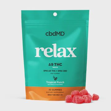 cbdMD | Relax Gummies [5mg D9+5mg CBD]