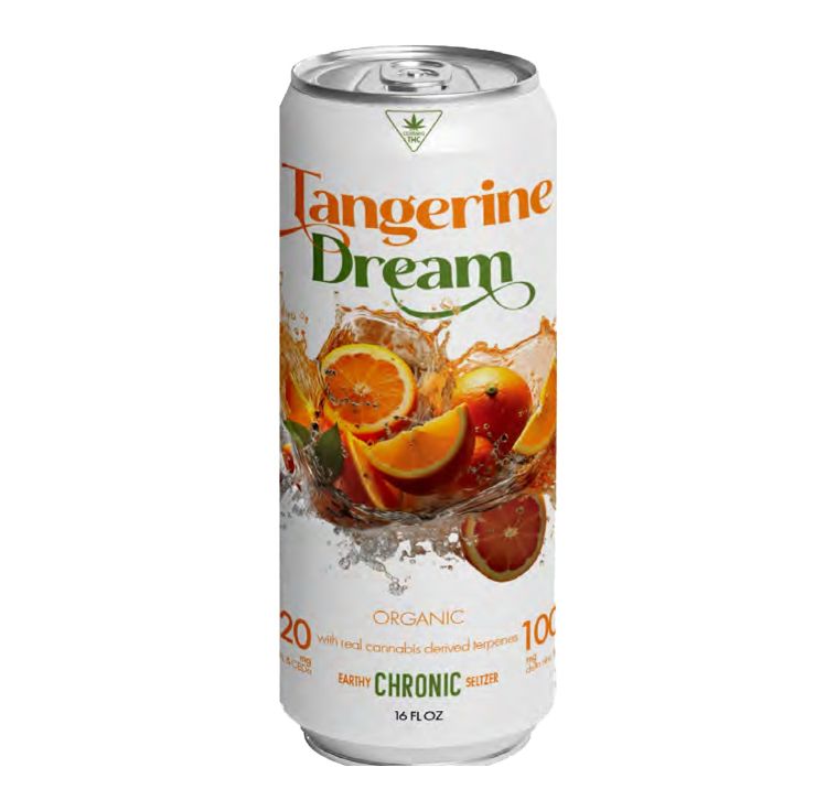 Earthy - Chronic Seltzer [100 mg THC | 20 mg CBD &amp; CBG]