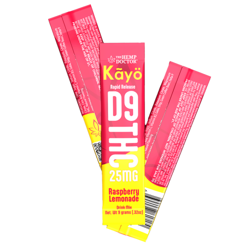 The Hemp Doctor | Kayo 25mg Delta-9 Drink Mix, Flavor: Raspberry Lemonade