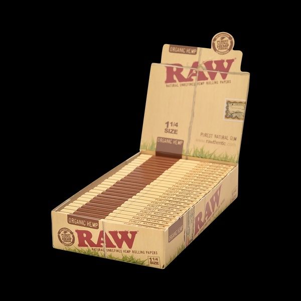 RAW Organic Rolling Papers 1 1/4