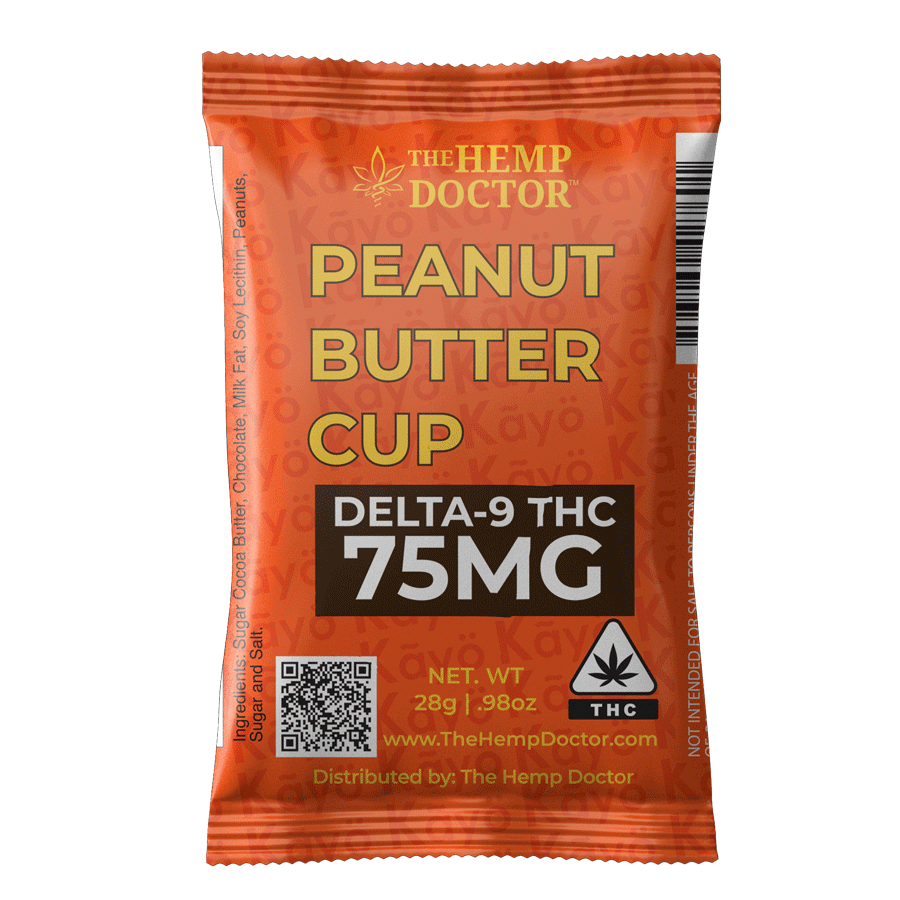 The Hemp Doctor - Peanut Butter Cup 75mg D9