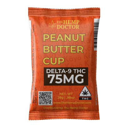 The Hemp Doctor - Peanut Butter Cup 75mg D9