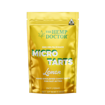 Hemp Doctor D9 Micro Tarts | 5MG D9 THC