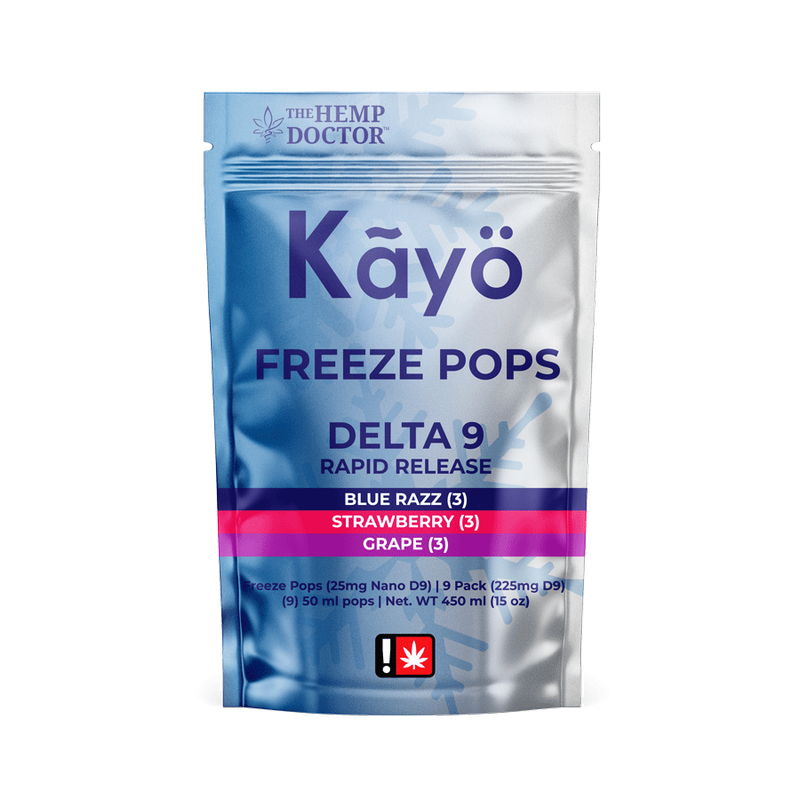 Kayo - D9 THC Freeze Pops [9Pack] 25mg