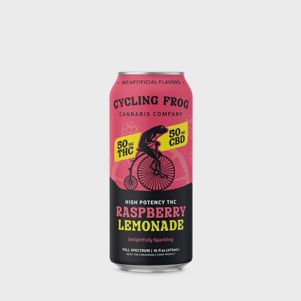 Cycling Frog High Potency THC Raspberry Lemonade [50mg]