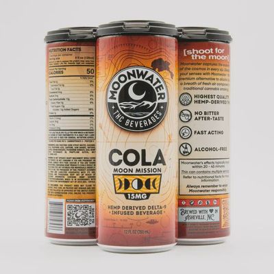 Moonwater Cola 15mg THC Soda